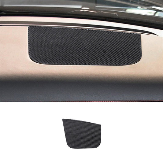 Carbon Fiber Passenger dashboard Panel Trim Cover for Porsche 718 2016-2022