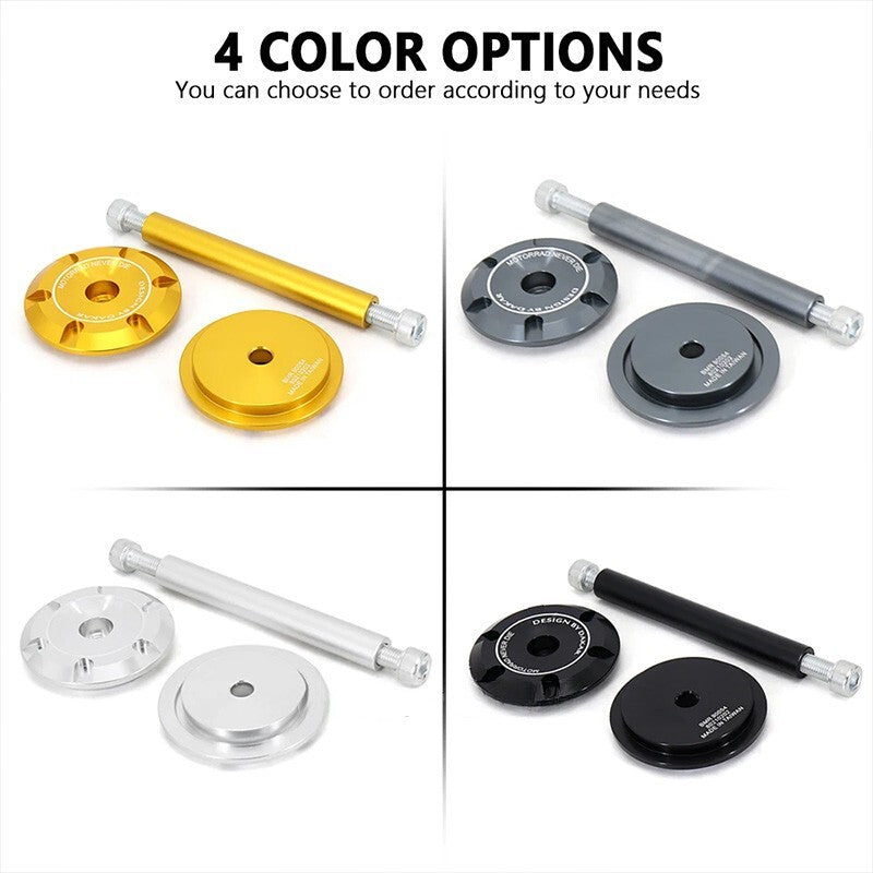 for BMW R9T Rear Refit Wheel Fork Axle Cap Crash Pads Slider Protector Four colo