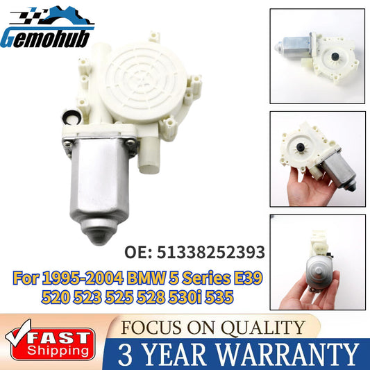 Front Right Window Lifter Regulator Motor for BMW E39 520 523 525 528 530i 535