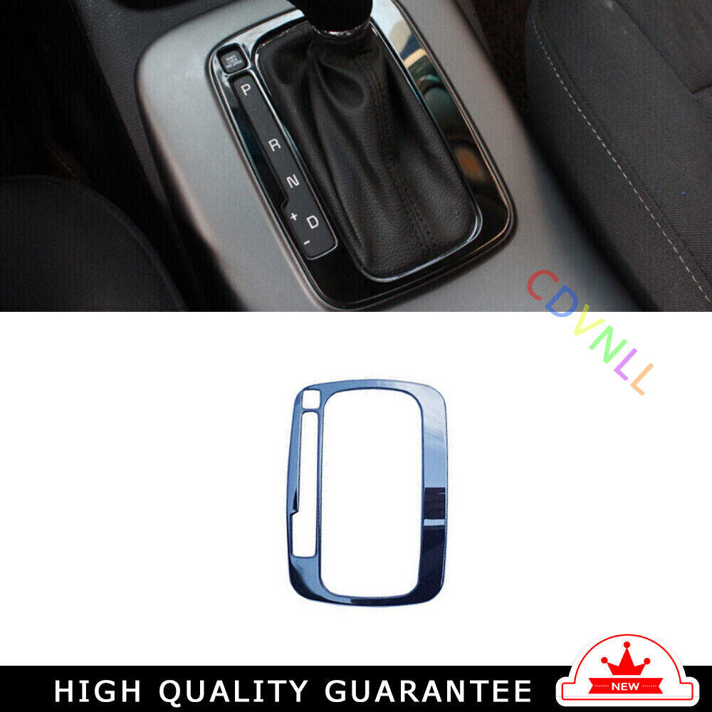 Car Inner Console Gear Shift Cover Trim Fit for Kia K3 Forte 14-18 Black Steel