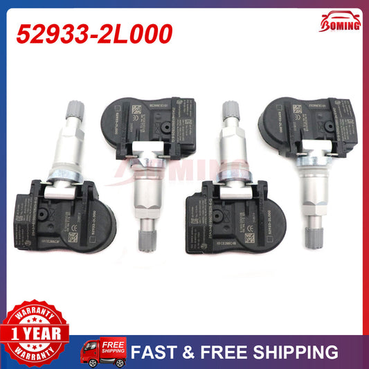 52933-2L000 4PCS TPMS Tire Pressure Monitor Sensor for Hyundai I30 I10 for Kia Ceed