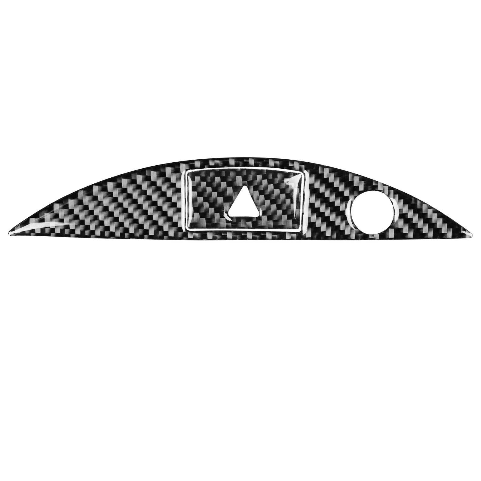 Carbon Fiber Interior Warning Light Button Trim for Mazda MX-5 Miata 2009-2015