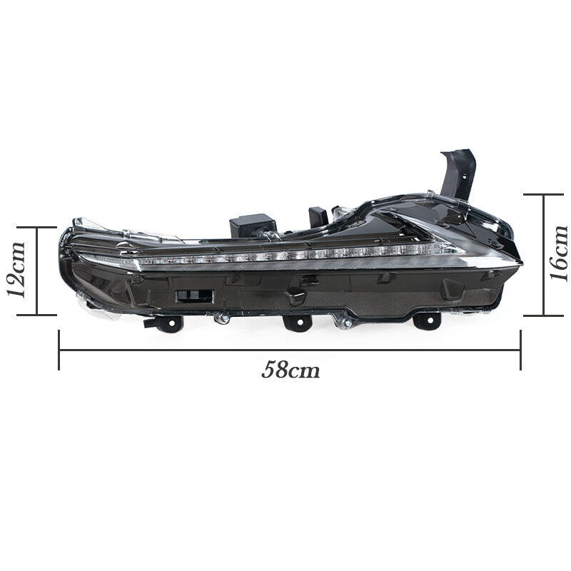 Left for Lexus F-Sport NX200t NX300 NX300h 2015-2021 LED Daytime Running Light