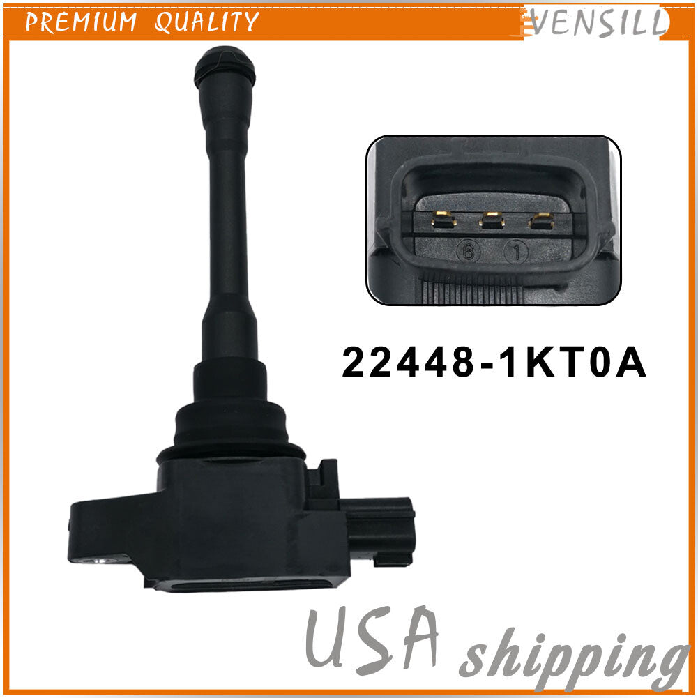 22448-1KT0A Ignition Coil for Nissan Altima Sentra Versa for Infiniti FX50 QX60 Q70