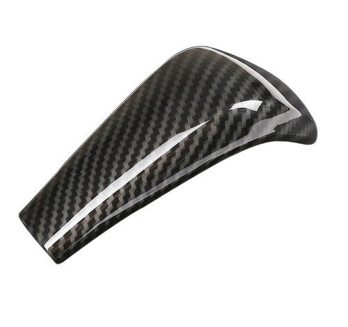 Carbon Fiber Gear Knob Head Patch Cover Fit for BMW 3 Series E90 E92 E93 E87 06-12