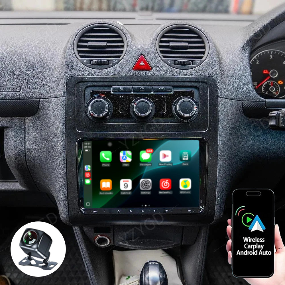 for SEAT Altea 2003-2015 Stereo Android Auto Carplay Car Radio Screen GPS WIFI