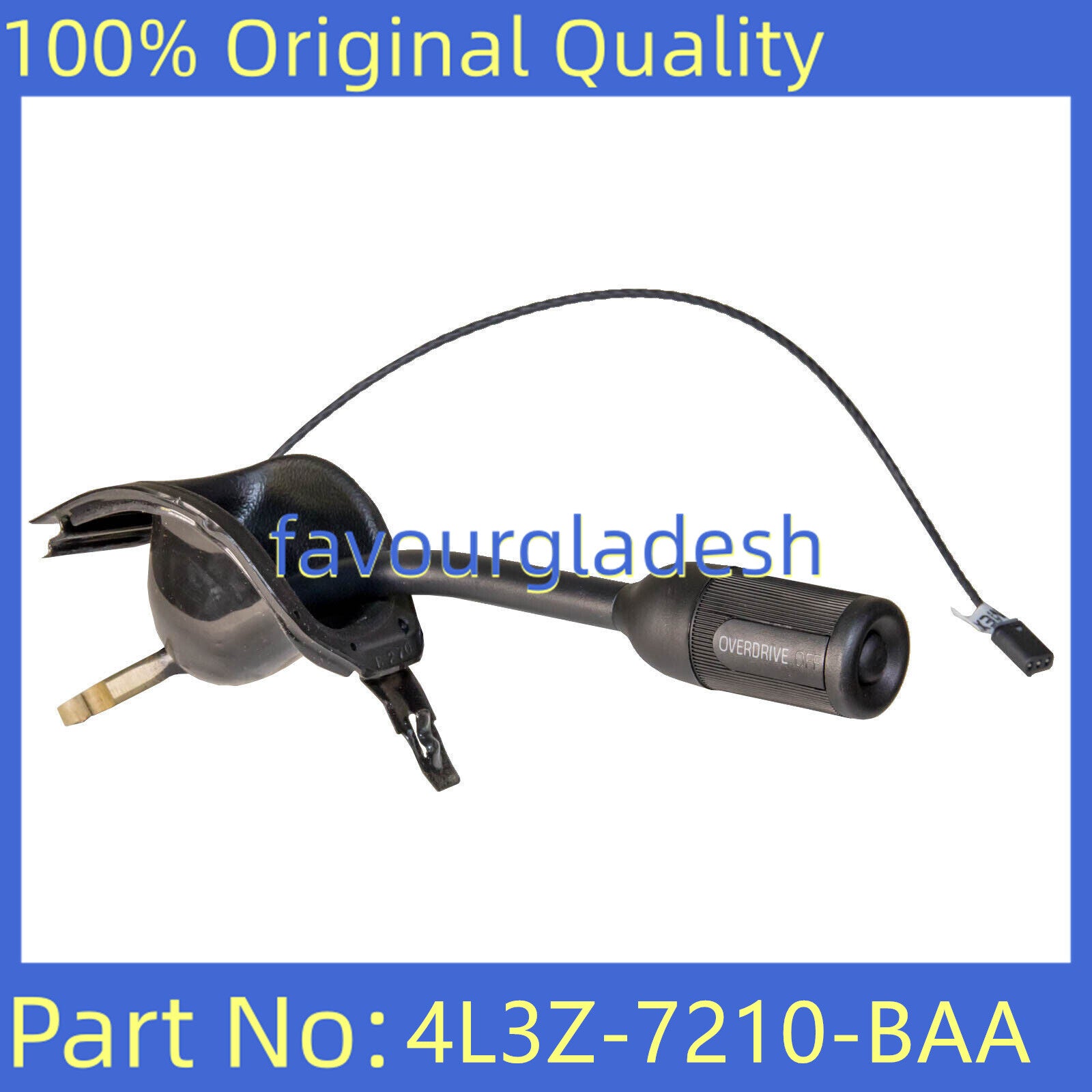 NEW Auto Trans Column Shift Handle Lever With Overdrive Switch 4L3Z7210BAA