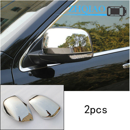 ABS Chrome Side Rear View Mirror Cover Trim Fits for Jeep Grand Cherokee 11-19