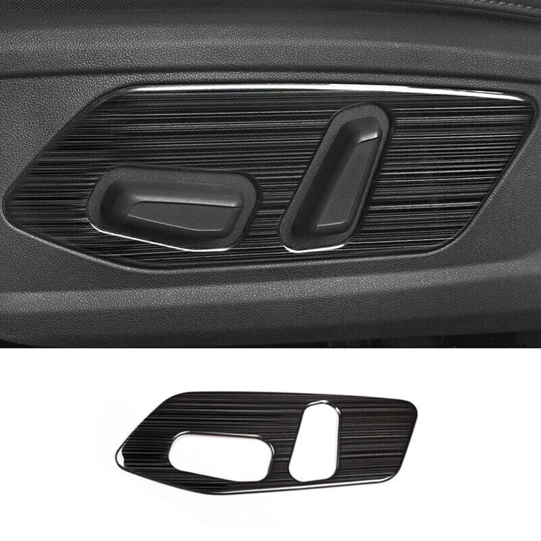 for Hyundai for Elantra 2021-2023 Black steel for Seat Button Handle Panel Cover Trim