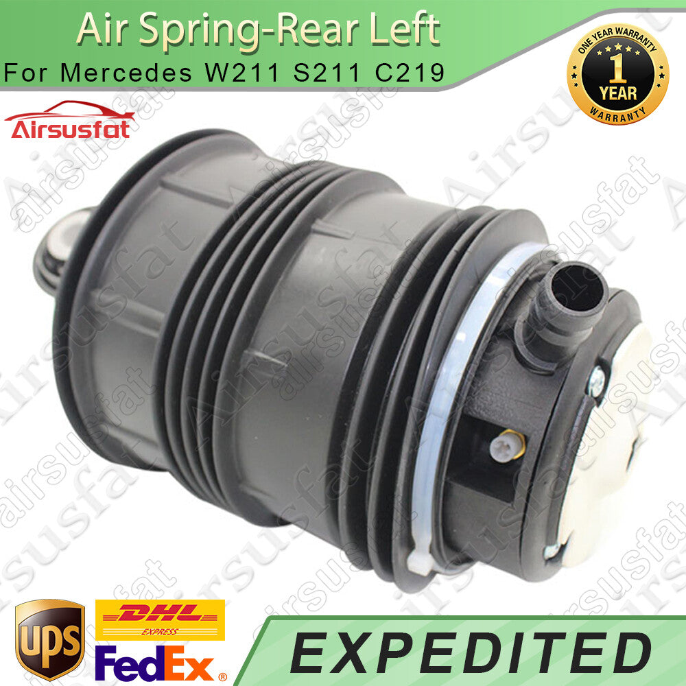 for Mercedes W211 S211 C219 02-10 Rear Left Air Suspension Spring Bag 2113200725