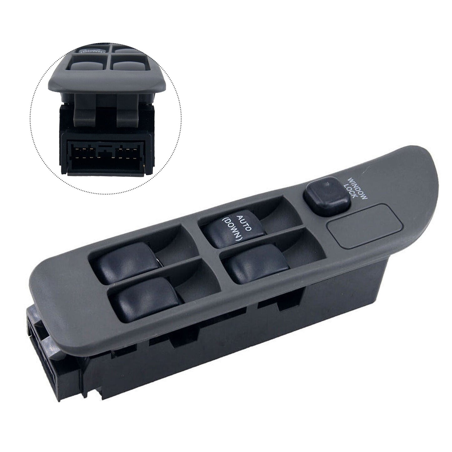 Driver-side power window switch for Mitsubishi Lancer 92-96 AT