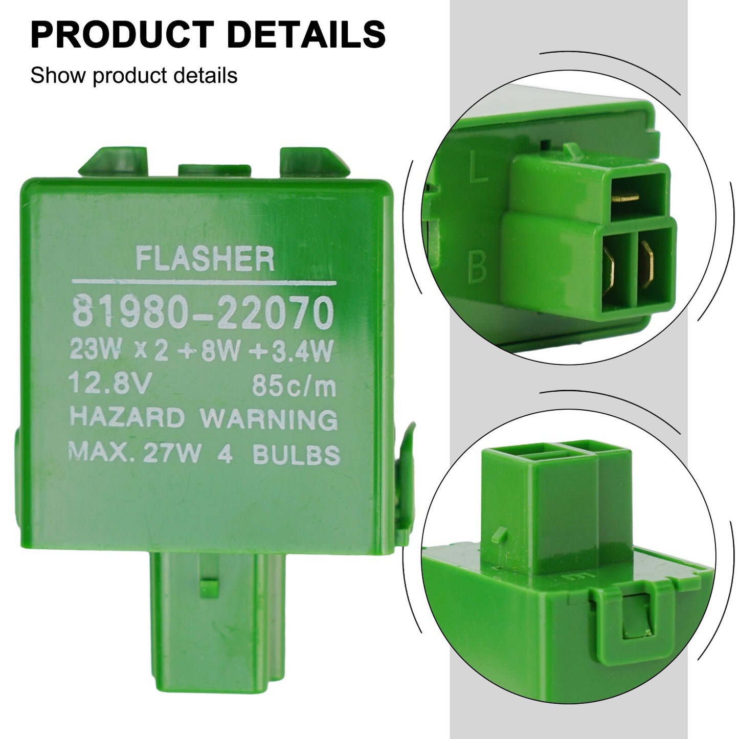 Turn Signal Flasher Relay for Toyota 198388 Pickup For 4Runner for Corolla