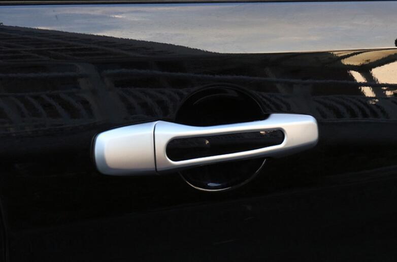 Exterior Side Door Handle Cover Trim 8PCS Fit for Ford Explorer 2016-2019 Silver