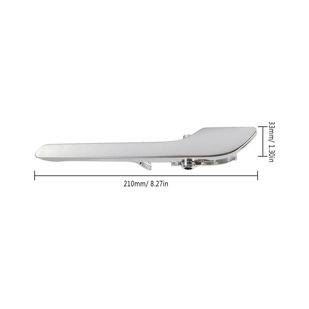 Front or Rear Driver Left Silver Exterior Door Handle for Tesla for Model 3 2017-21