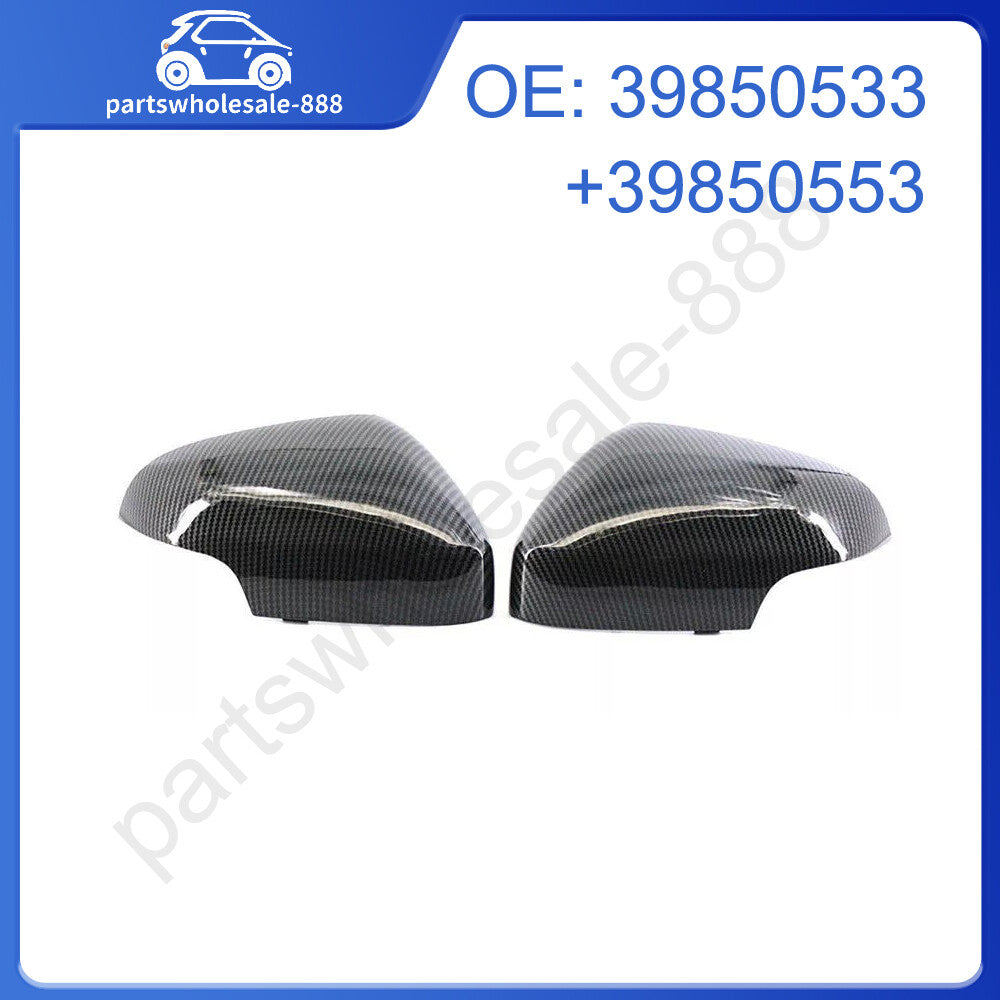 Carbon fiber exterior replacement mirror cover for Volvo C30 S40 S80 2007 - 2011