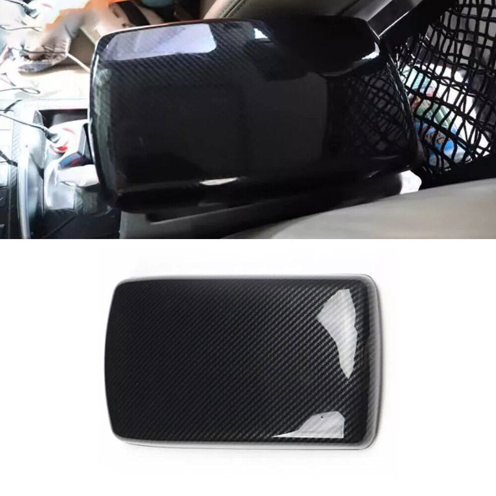 for Audi A6 2008-2011 ABS Carbon Fiber Central Control Armrest Box Decor Trim 1P