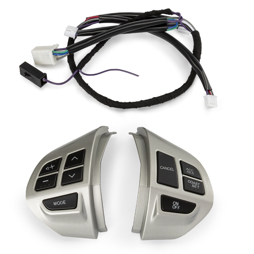 2X 8701A087 8602A008 Cruise Radio Switch Stee Wheel Volume Sound Button Fit SI4