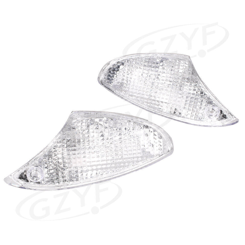 for BMW K1200S K1300S All Years Clear Front Turn Signals Light Lens Cover