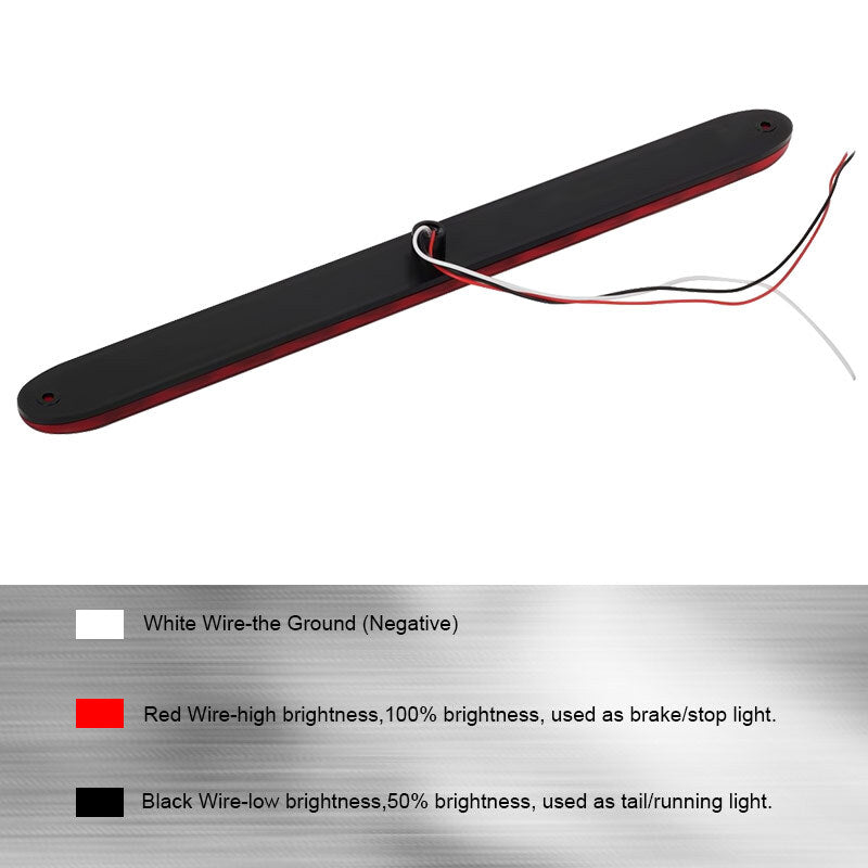 LED Tail Third 3rd Red High Brake Stop Light Reversing Lights Strip Bar Warning