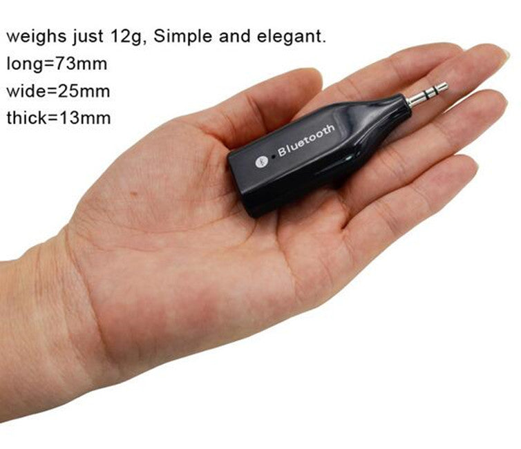 Car Stereo Audio Music Receiver Adapter Wireless Bluetooth AUX Phone Hands