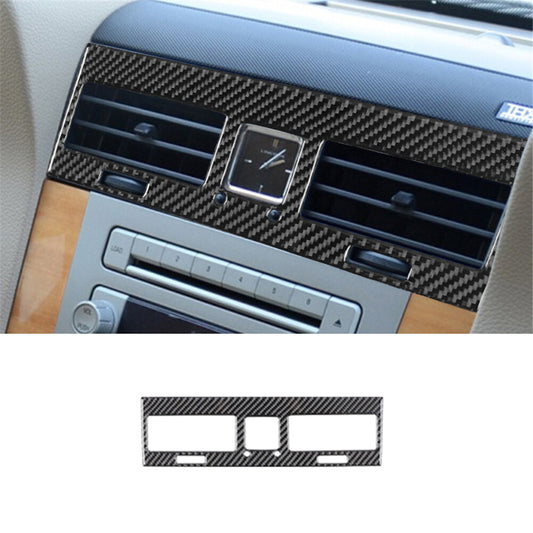 for Lincoln for Navigator Carbon Fiber Center Air Vent Outlet Cover Trim 2007-2014