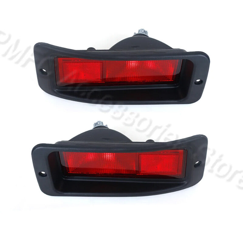 2X Rear Bumper Tail Light Reflector Light for Mitsubishi Pajero Sport 1999-2010