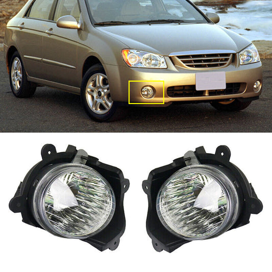 ?? Pair Front Bumper Grille Signal fog Lamp LH+RH for Kia Cerato 2005 2006 ??