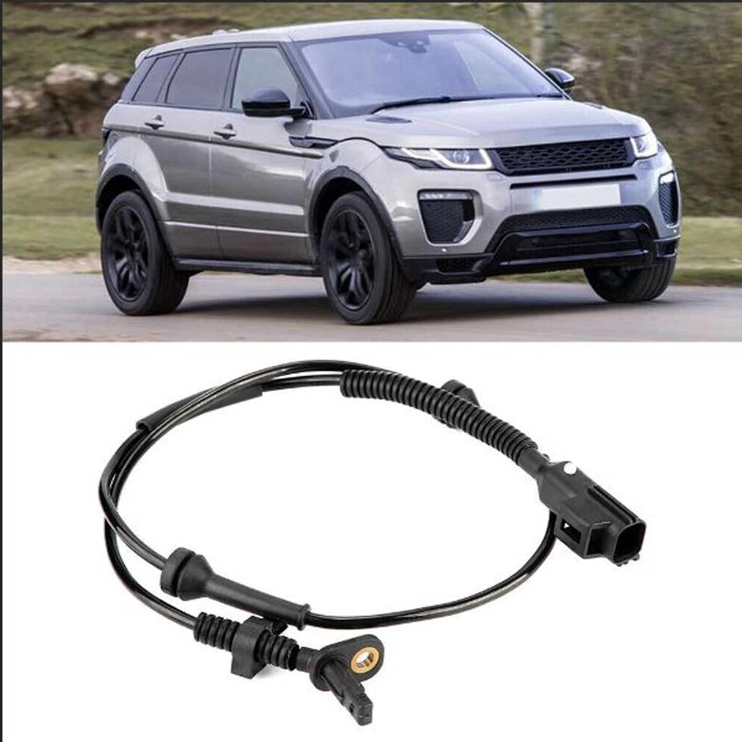 Front L/R ABS wheel speed sensors LR024202 and LR071974 are suitable for Land Rover L538 and L550.