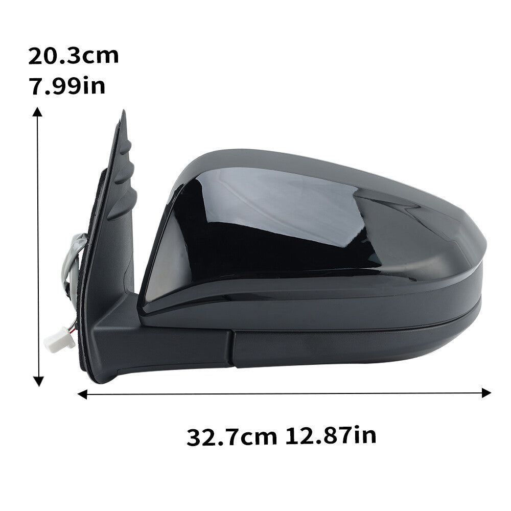 F¨¹r for Toyota Helix 2015-2020 Links Au?enspiegel R¨¹ckspiegel Spiegelglas 3 Draht