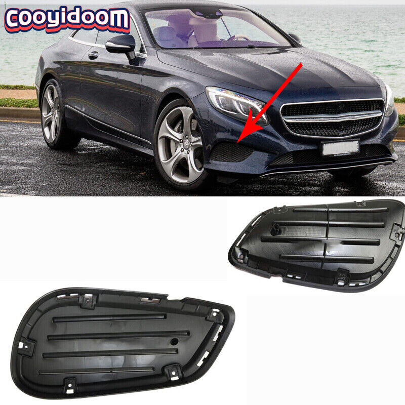 New dual fog light covers for Mercedes-Benz S400 2010, 2012, and 2013 models.