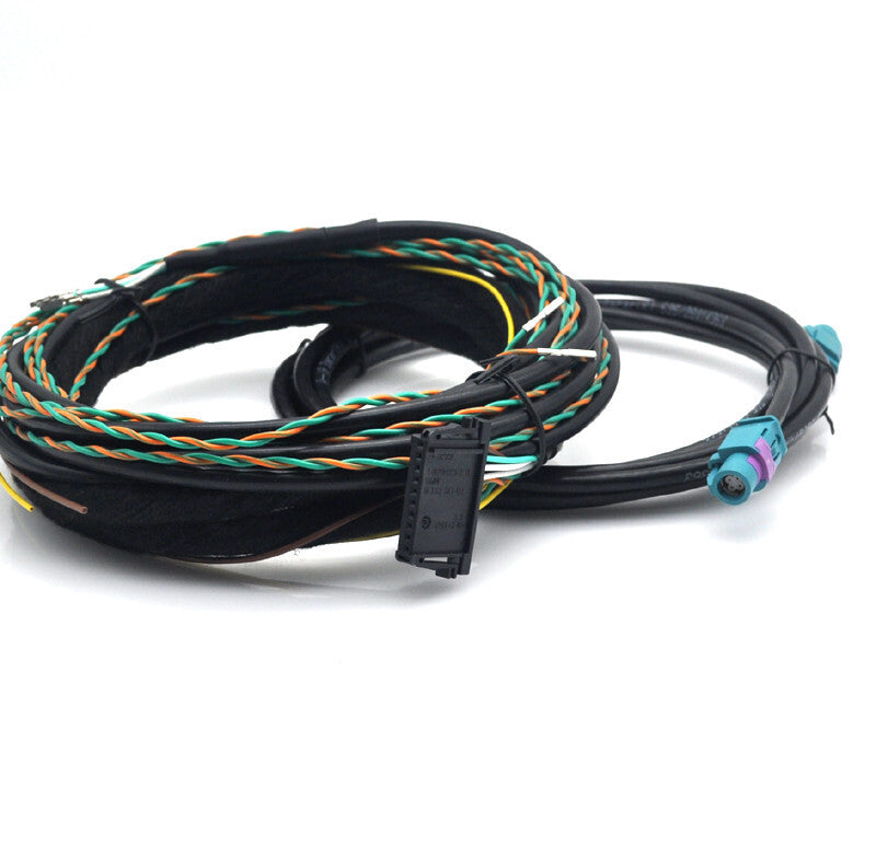 Reverse backup Camera retrofit Cable wiring for BMW F10 F07 F01 F20 F30 31 TRSVC