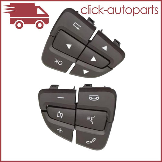 Set of 2 Steering Wheel Radio Control Switch for A B CLA CLS GLE GLS G M SLK SLC