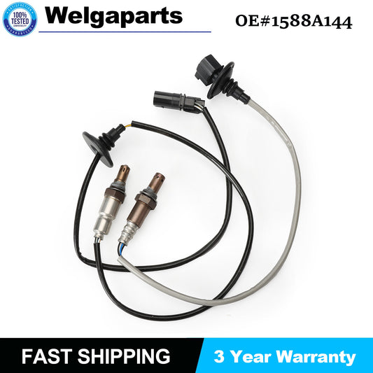 2Pcs Oxygen O2 Sensor 1588A144 for MITSUBISHI RVR LANCER 2011 OUTLANDER 2011-12
