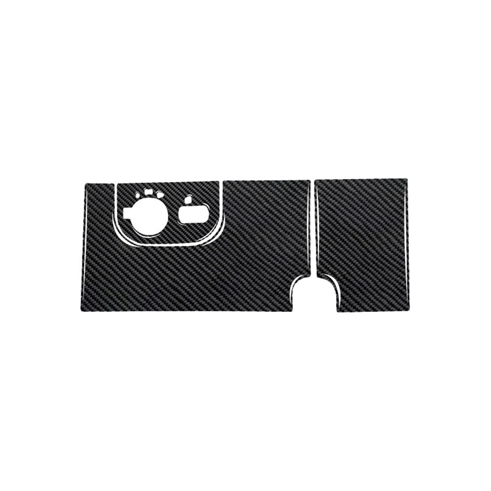 3Pcs Carbon Fiber Headlight adjustment Panel Cover Trim for Audi TT 8N 2001-2006