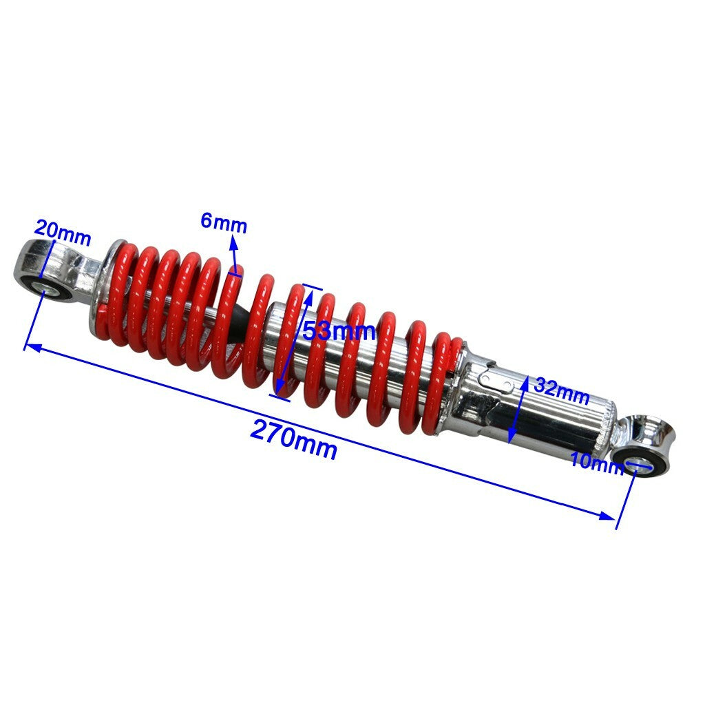 270mm Front Shock Absorber SuspensionATV QUAD Dirt Bike Go Kart Taotao Atomik