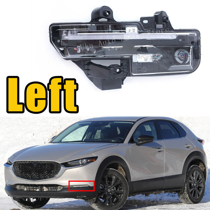 1Pcs LED Fog Lamp Daytime Running Light Fog Light Left for Mazda CX-30 2020-2023