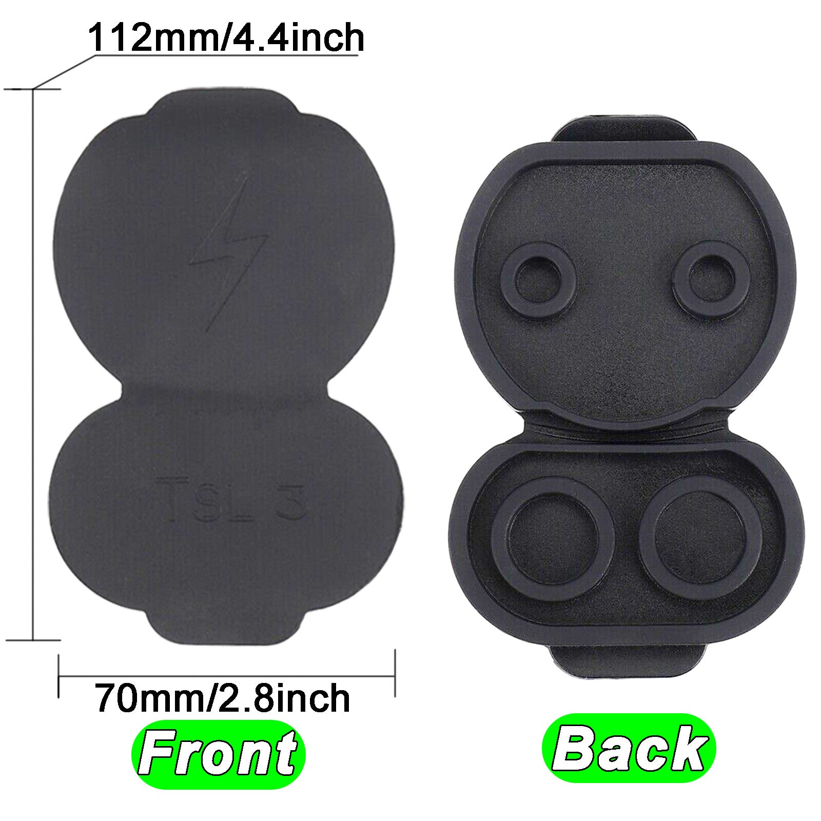 Silicone Car Charging Connector Cover for Tesla Model 3 for Model Y 2017-2021 EU CCS