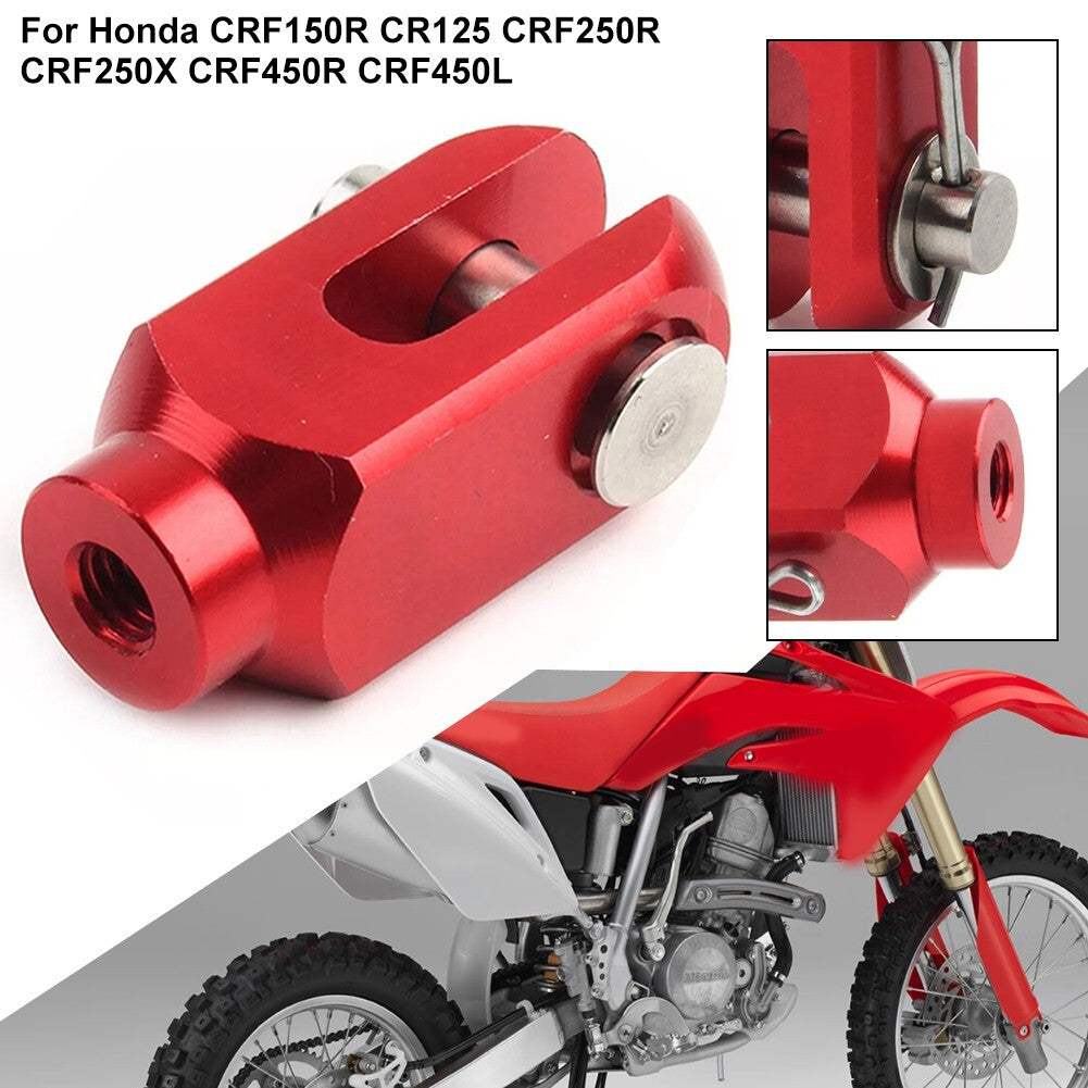 Red Rear Brake Clevis for Honda CRF150R CR125 CRF250R CRF250X CRF450R CRF450L