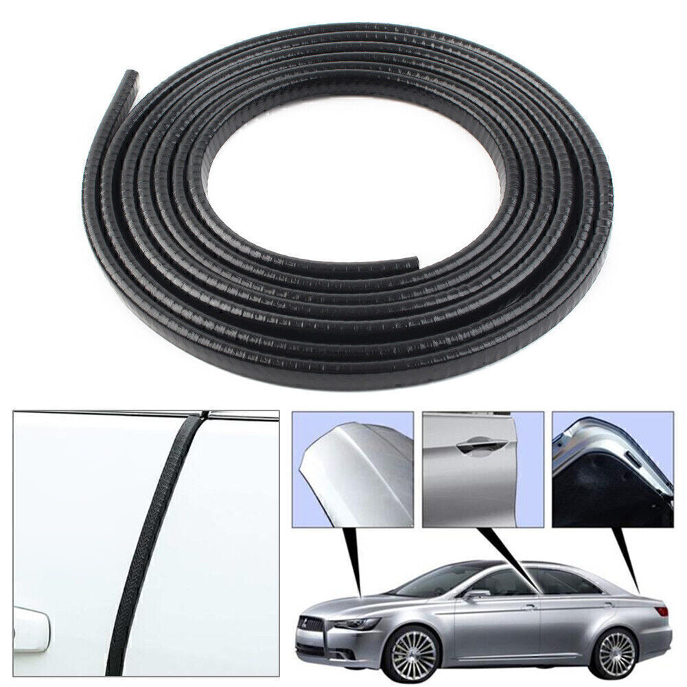 13Ft Car Rubber Seal Trim Molding Strip Car Door Edge Lock Protector Universal