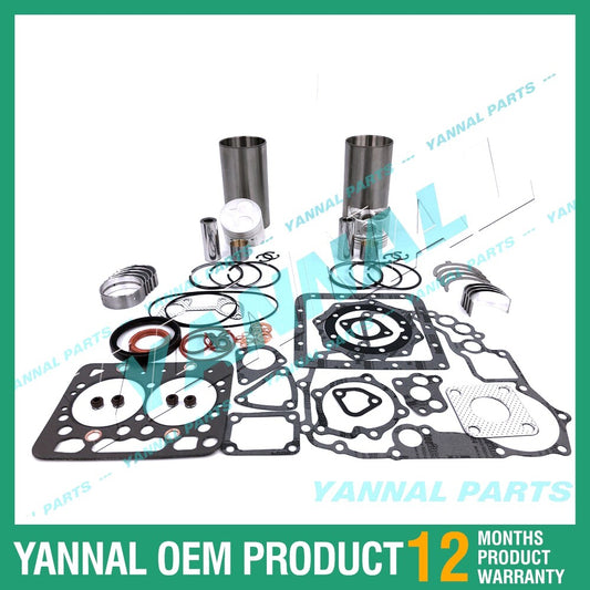 Z482 Overhaul and Reconstruction Kit with Shims and Bearings for Kubota GB110 Tractors
