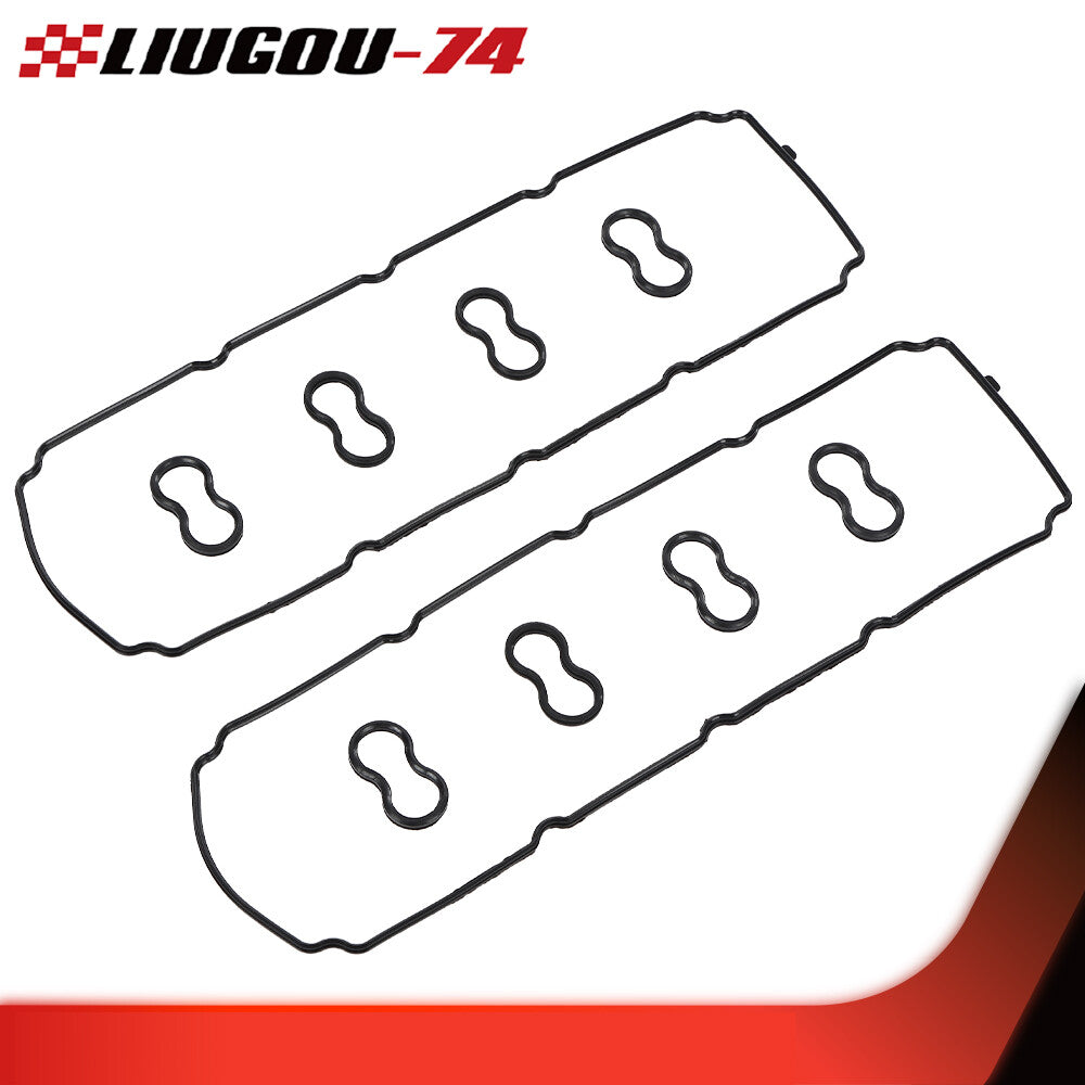 Black valve cover gasket spark plug seal for Dodge for Ram 1500 2003 - 2010 5.7L