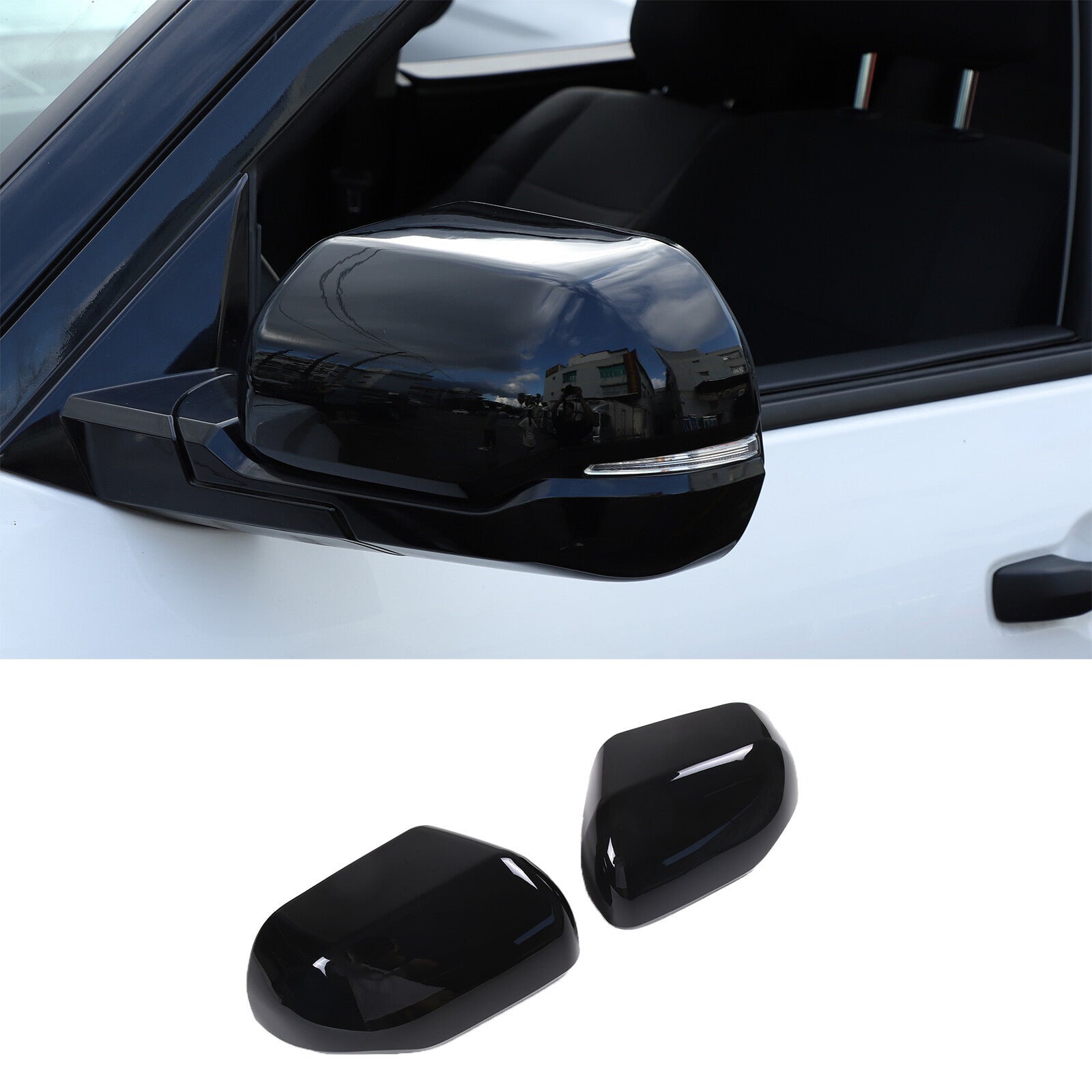 Soft carbon fiber A-pillar corner trim caps for Nissan 350Z 2003-2006 USA.