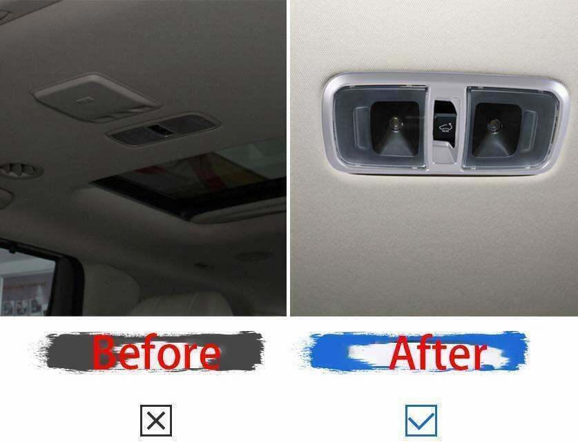 Rear Skylight Switch Button Frame Trim Fit for Kia Carnival 2022-23 Matte Silver