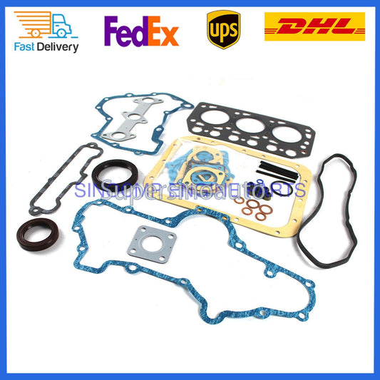 Engine Overhaul Full Set Gasket Kit K3B For Forklift Trucks for Mitsubishi Tractor