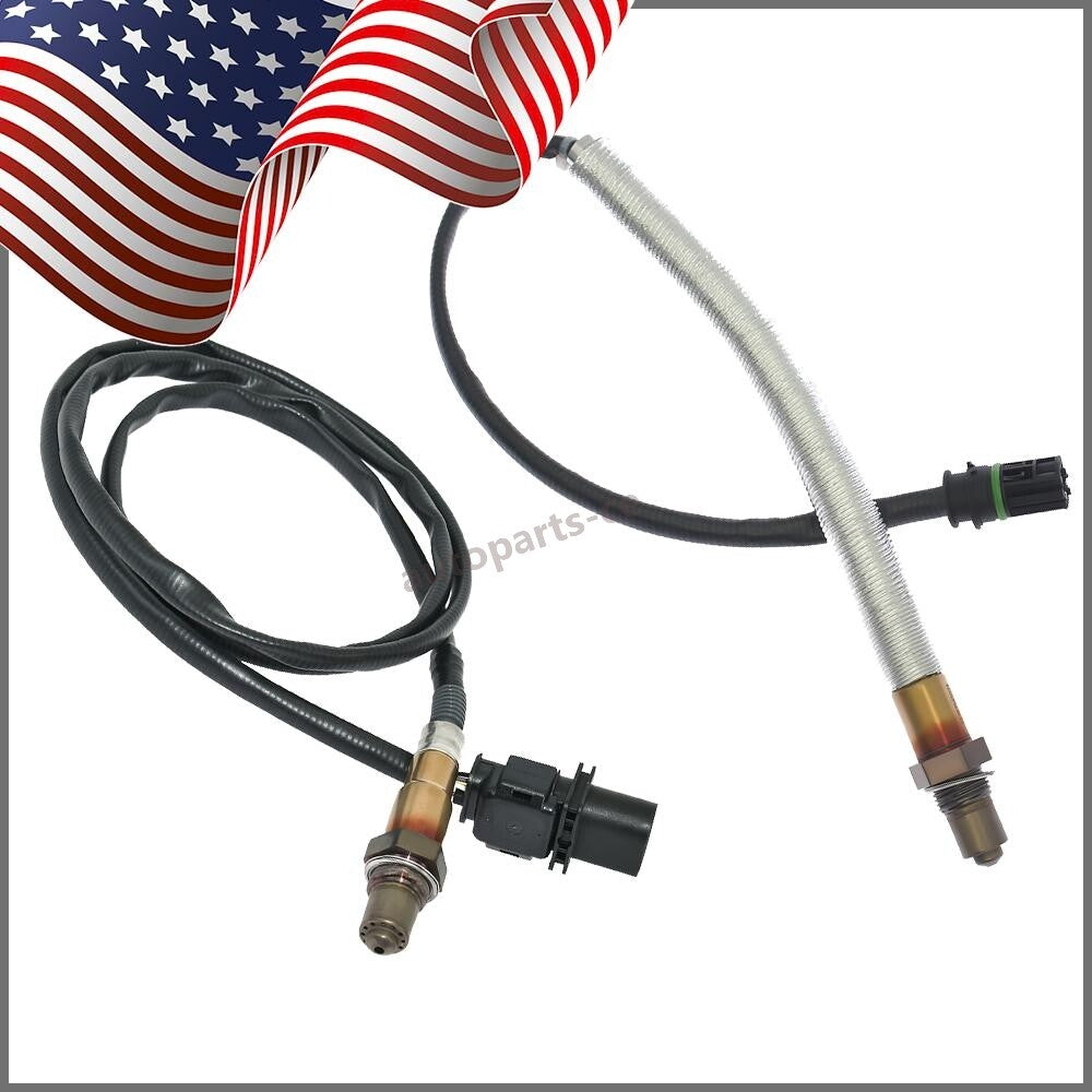 New Upstream Oxygen Sensor 2pcs for BMW E82 E90 E91 3.0L 11787558073 11787558055