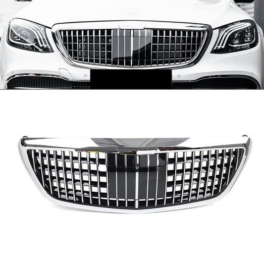 Front Bumper Radiator Hood Grille for Benz S-Class W222 2014-20