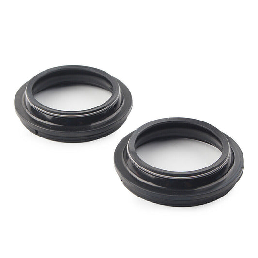 2x 43X52.9-9.5/10.5 MM Motor Front Fork Damper Shock Absorber Fork Dust Oil Seal