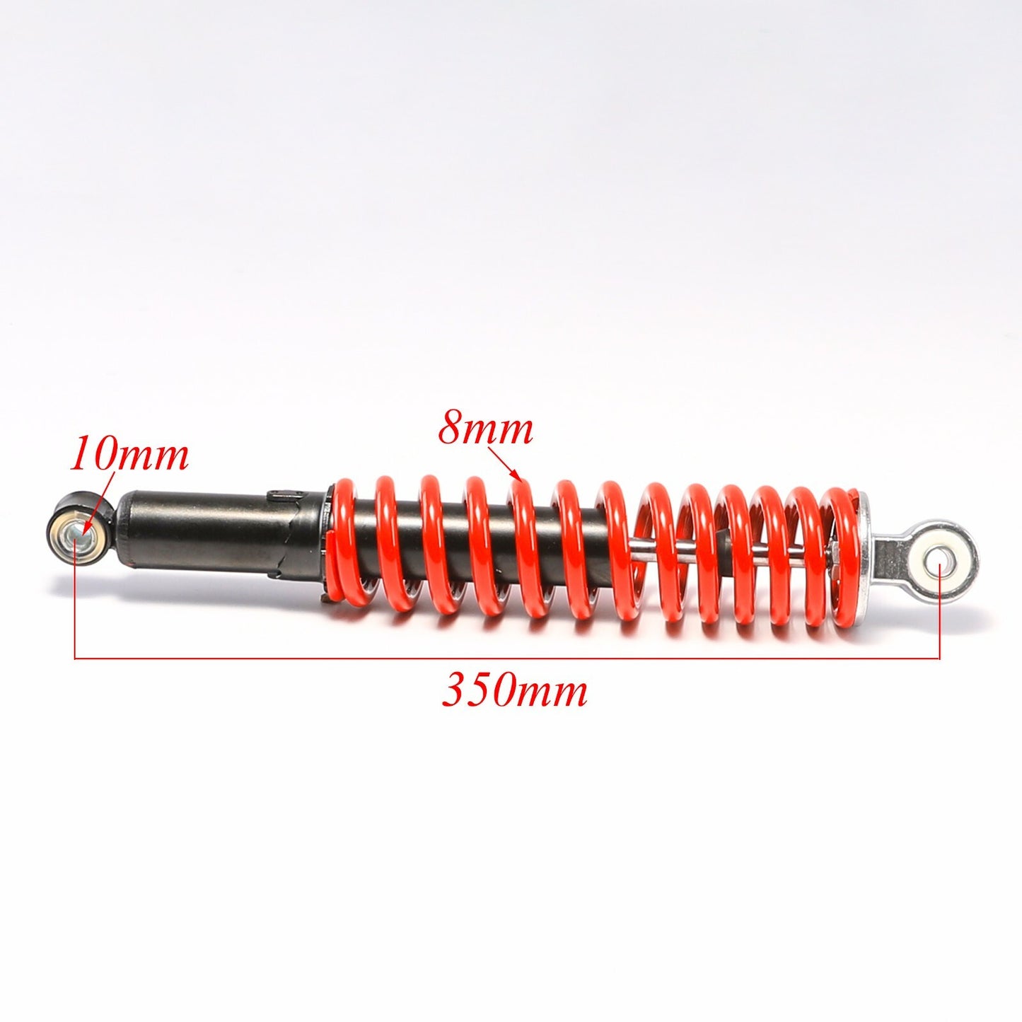 4-Piece 350mm 14-inch Front Shock Pack for All-Terrain Vehicles, Four-Wheel Off-Road Vehicles, Go-Karts, Pit Crossing Bikes, Scooters