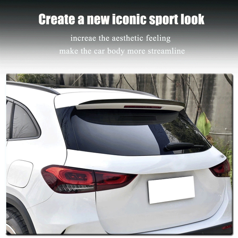 for Mercedes-Benz GLA Class H247 GLA35 REAL CARBON Rear Trunk Spoiler Wing