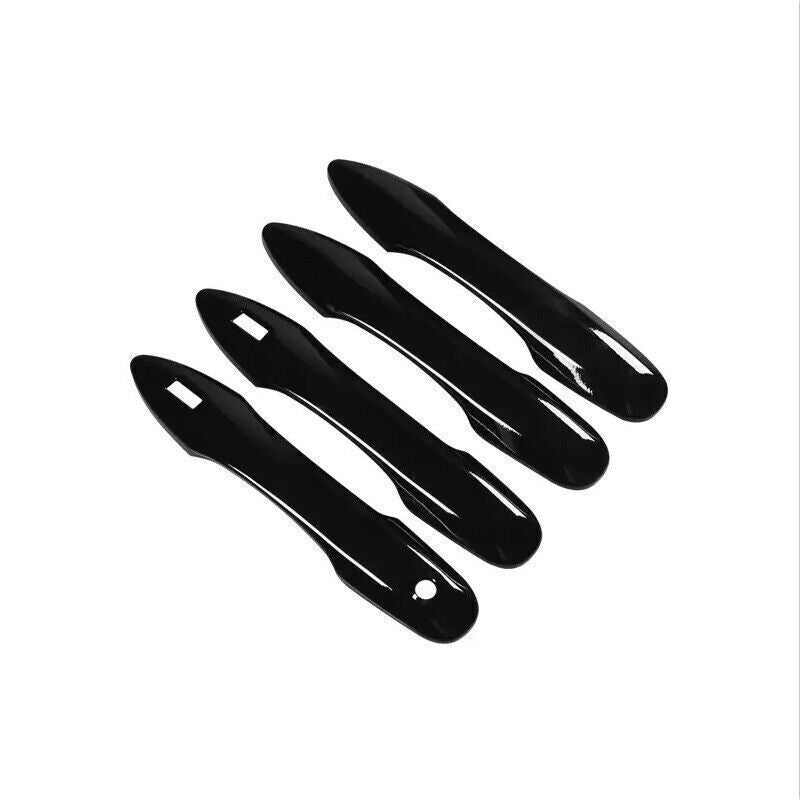 4X Bright Black Side Door Handles Cover Trim for Toyota for Corolla Cross 2022 2023